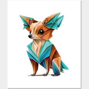 Fictional origami animal #24 Posters and Art